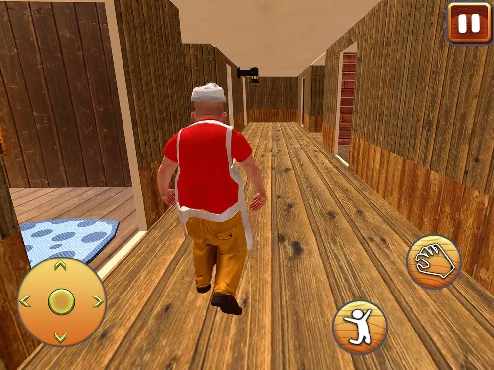 Tangkapan layar Scary Mr Butcher Horror Escape iPad 
