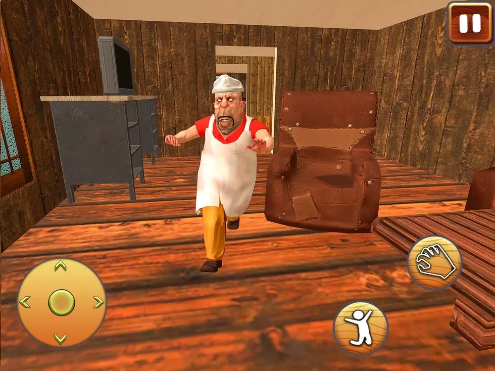 Tangkapan layar Scary Mr Butcher Horror Escape iPad 