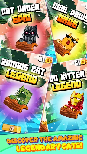 Splashy Cats: Endless ZigZag! Screenshots