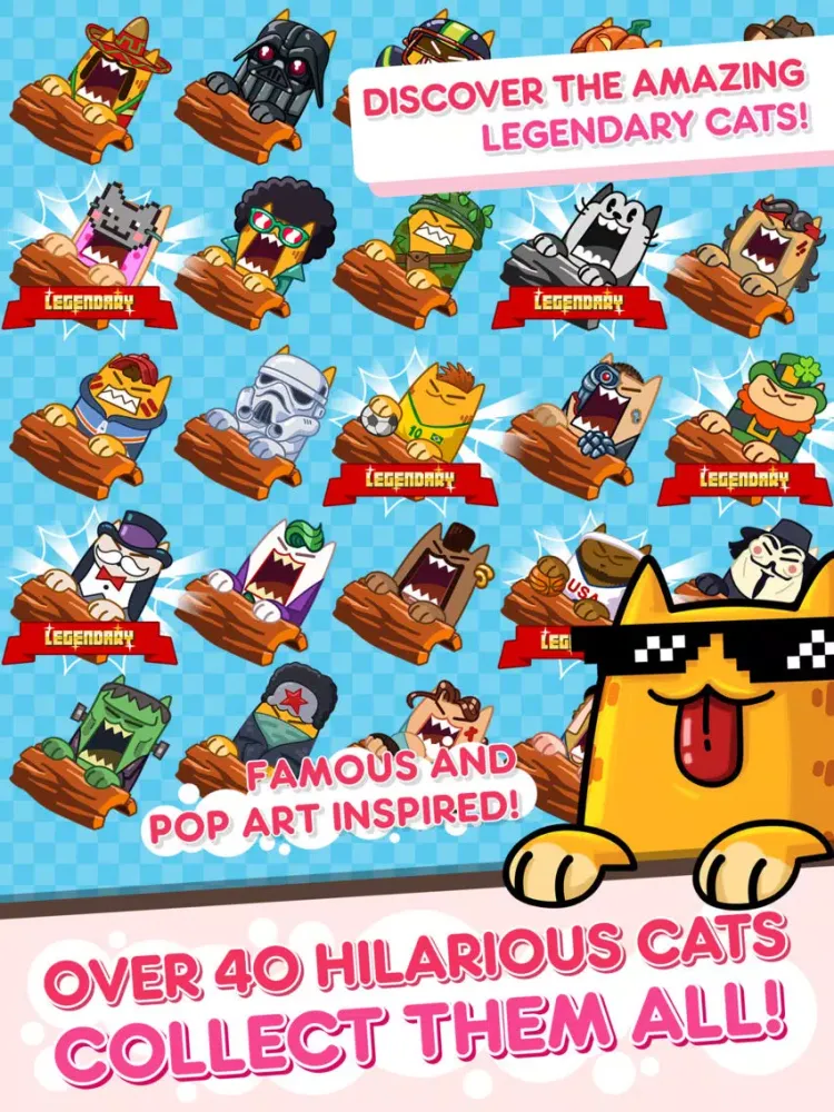 Tangkapan layar Splashy Cats: Endless Zigzag Arcade Water Game iPad 