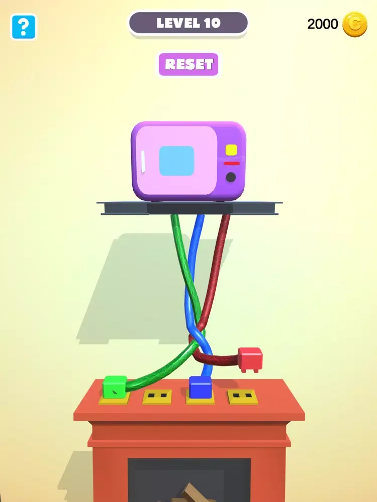 Tangle Inc 3D - Spiral Rope iPad  سکرین شاٹس