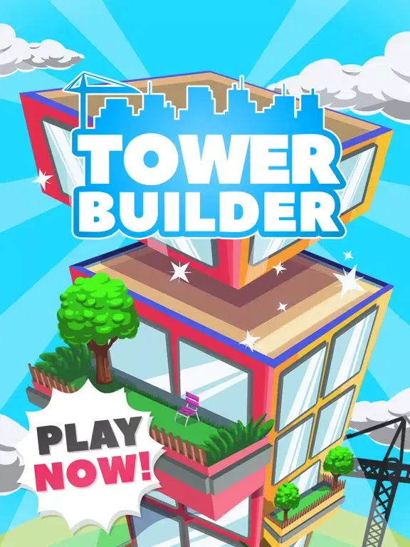 Ảnh chụp màn hình của Tower Builder! 3D Blocks Stack Arcade Game iPad 