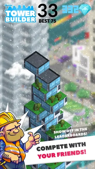 Ảnh chụp màn hình của Tower Builder! 3D Blocks Stack Arcade Game