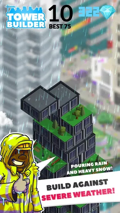 Ảnh chụp màn hình của Tower Builder! 3D Blocks Stack Arcade Game