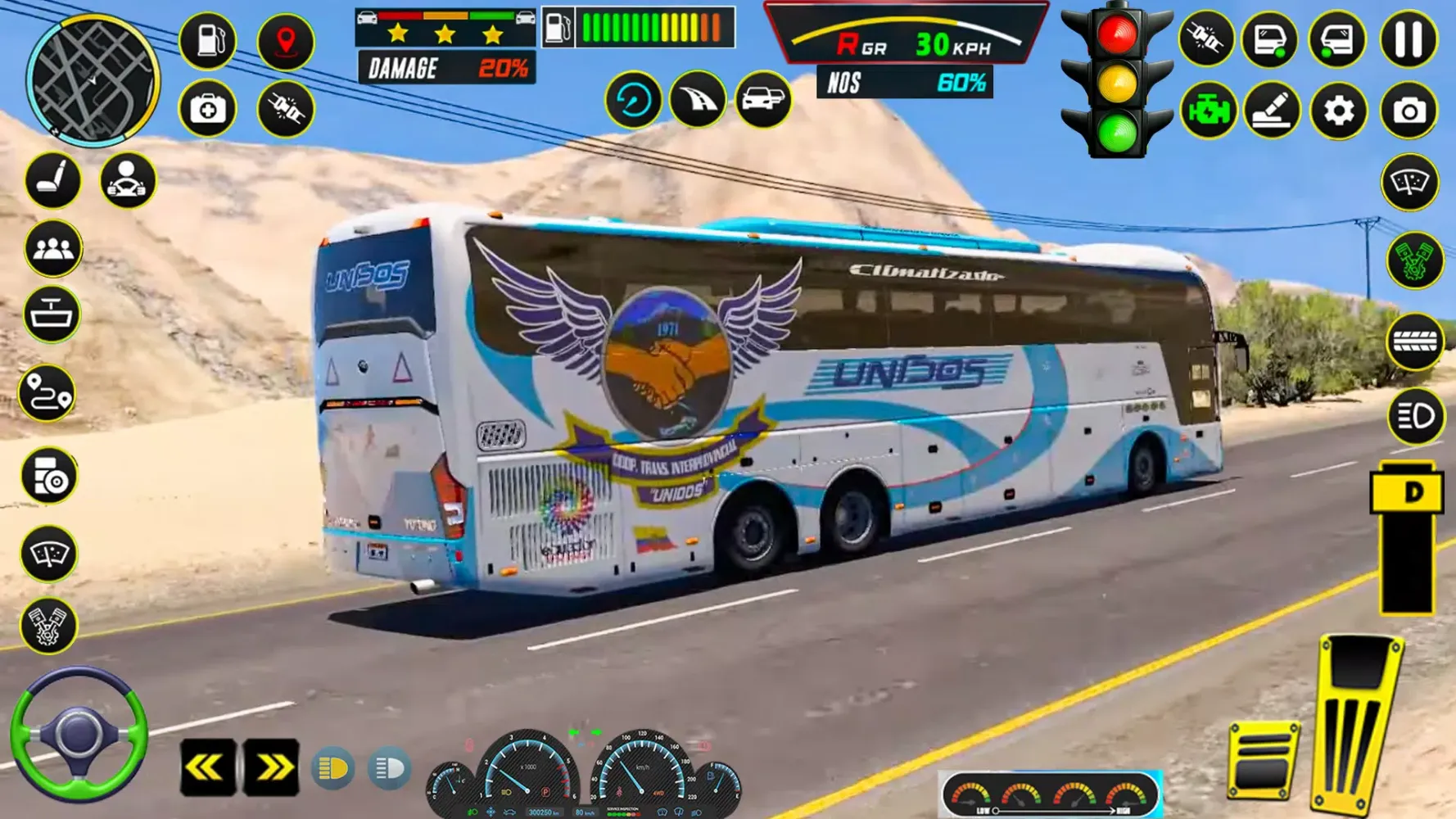 Captures d'écran de Bus Driving 3d: Bus Simulator