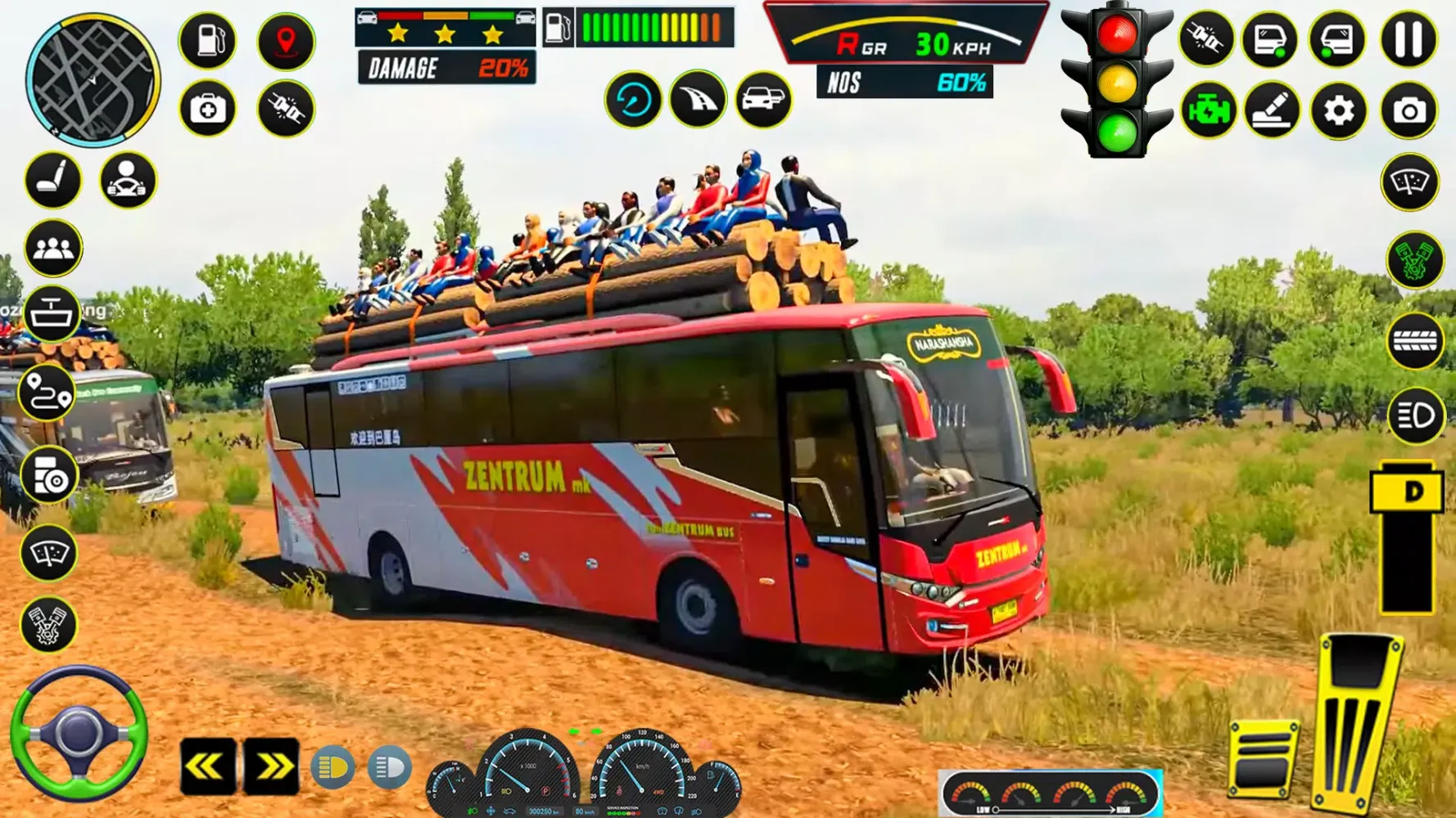 Captures d'écran de Bus Driving 3d: Bus Simulator