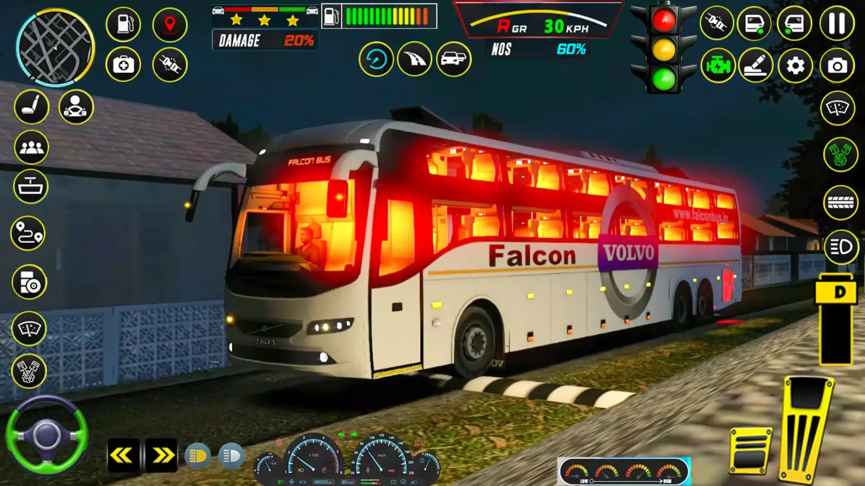 Captures d'écran de Bus Driving 3d: Bus Simulator