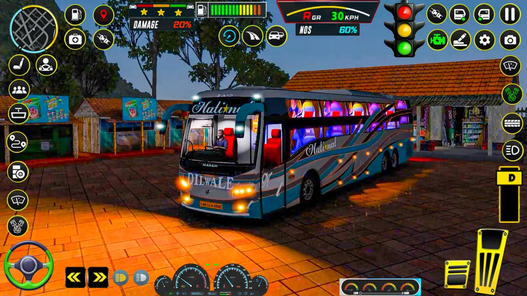 Captures d'écran de Bus Driving 3d: Bus Simulator