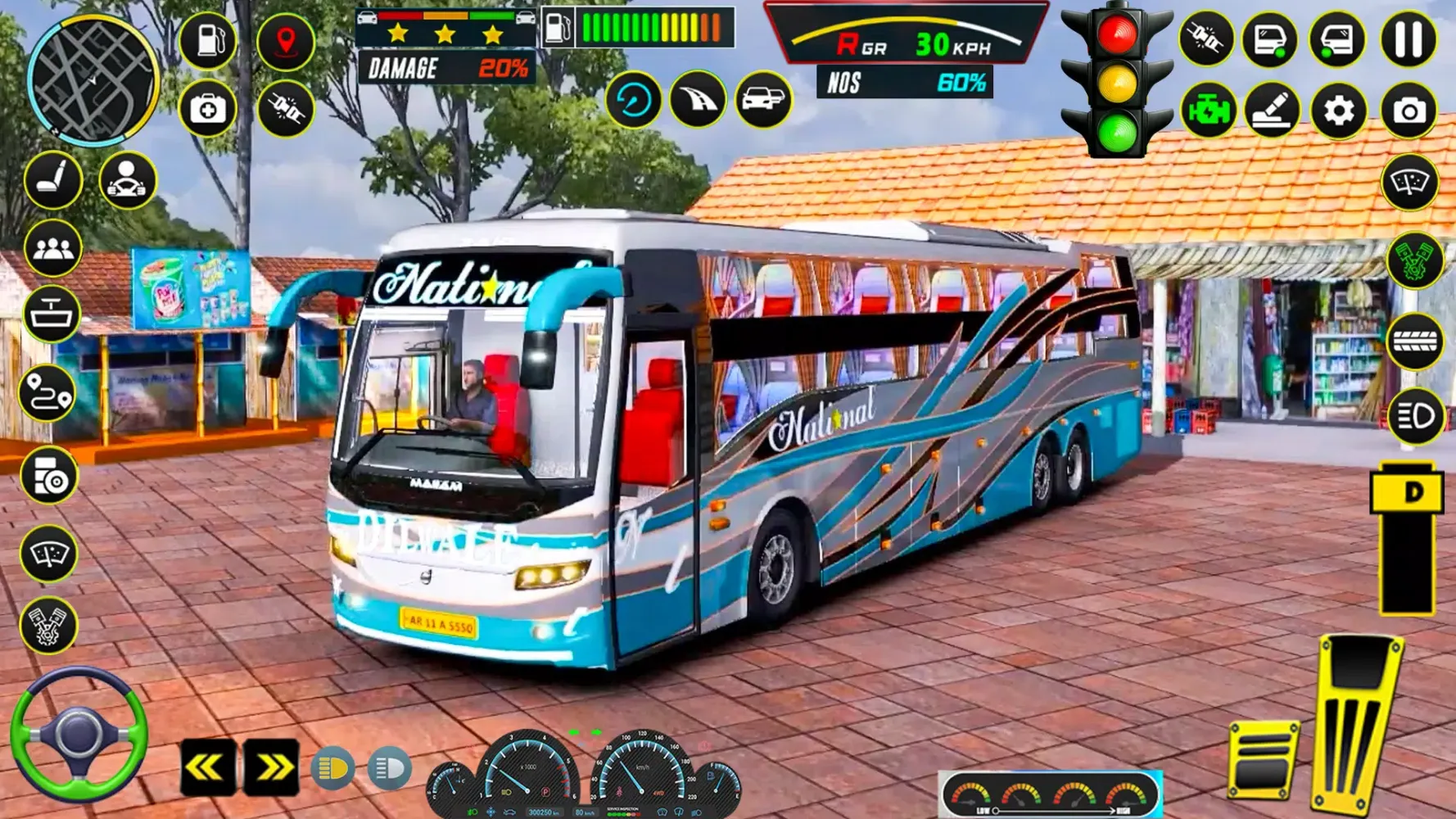 Captures d'écran de Bus Driving 3d: Bus Simulator