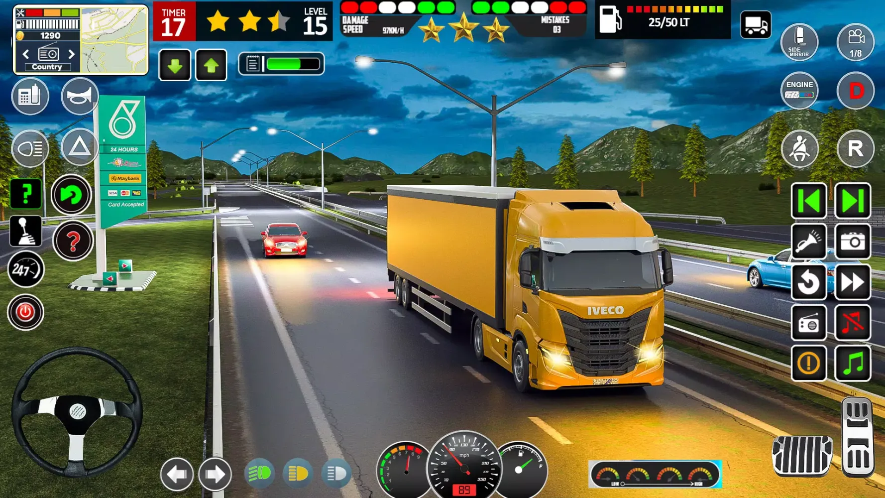 تصاویر US Euro Truck Games 3d