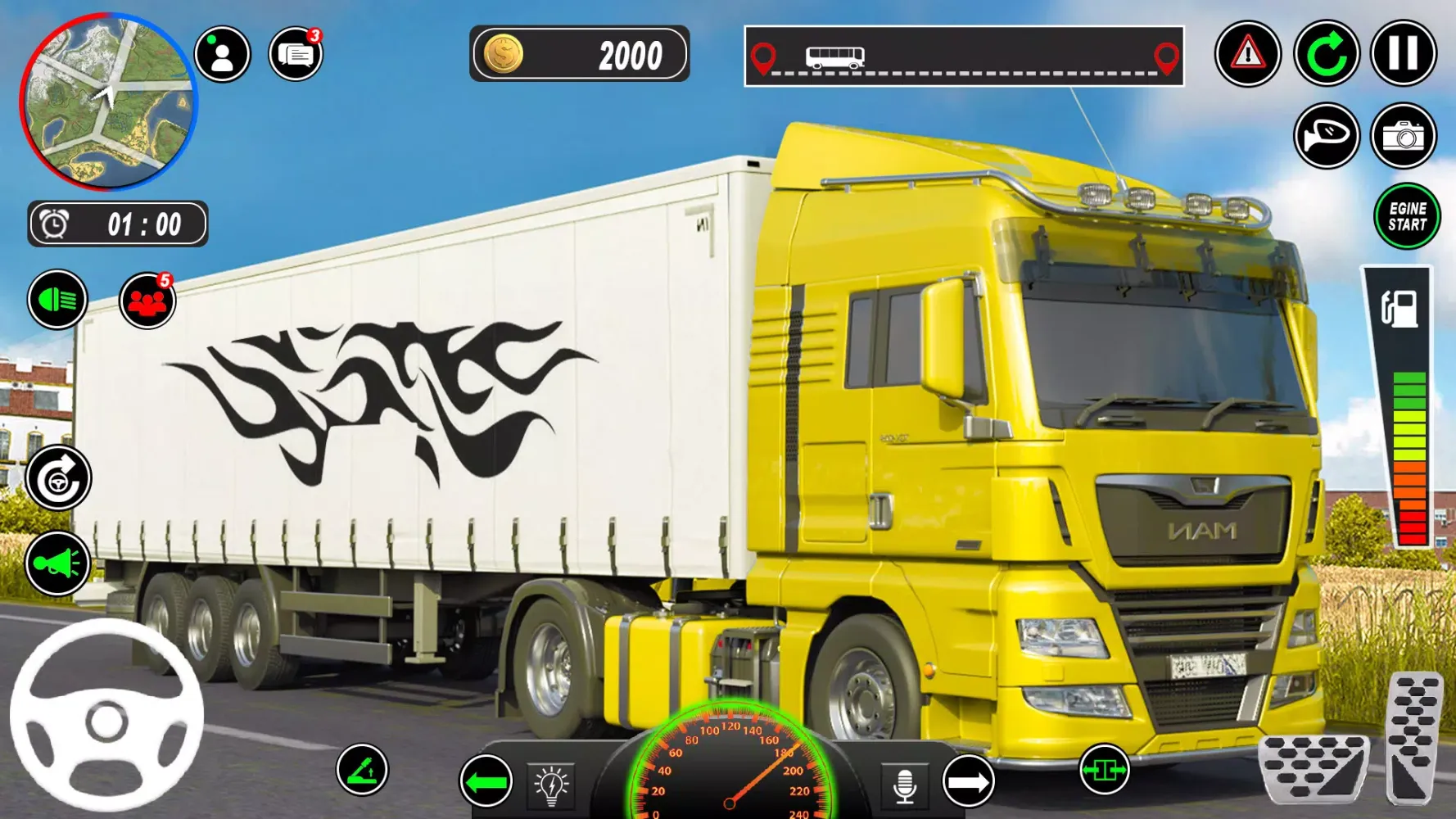 تصاویر US Euro Truck Games 3d