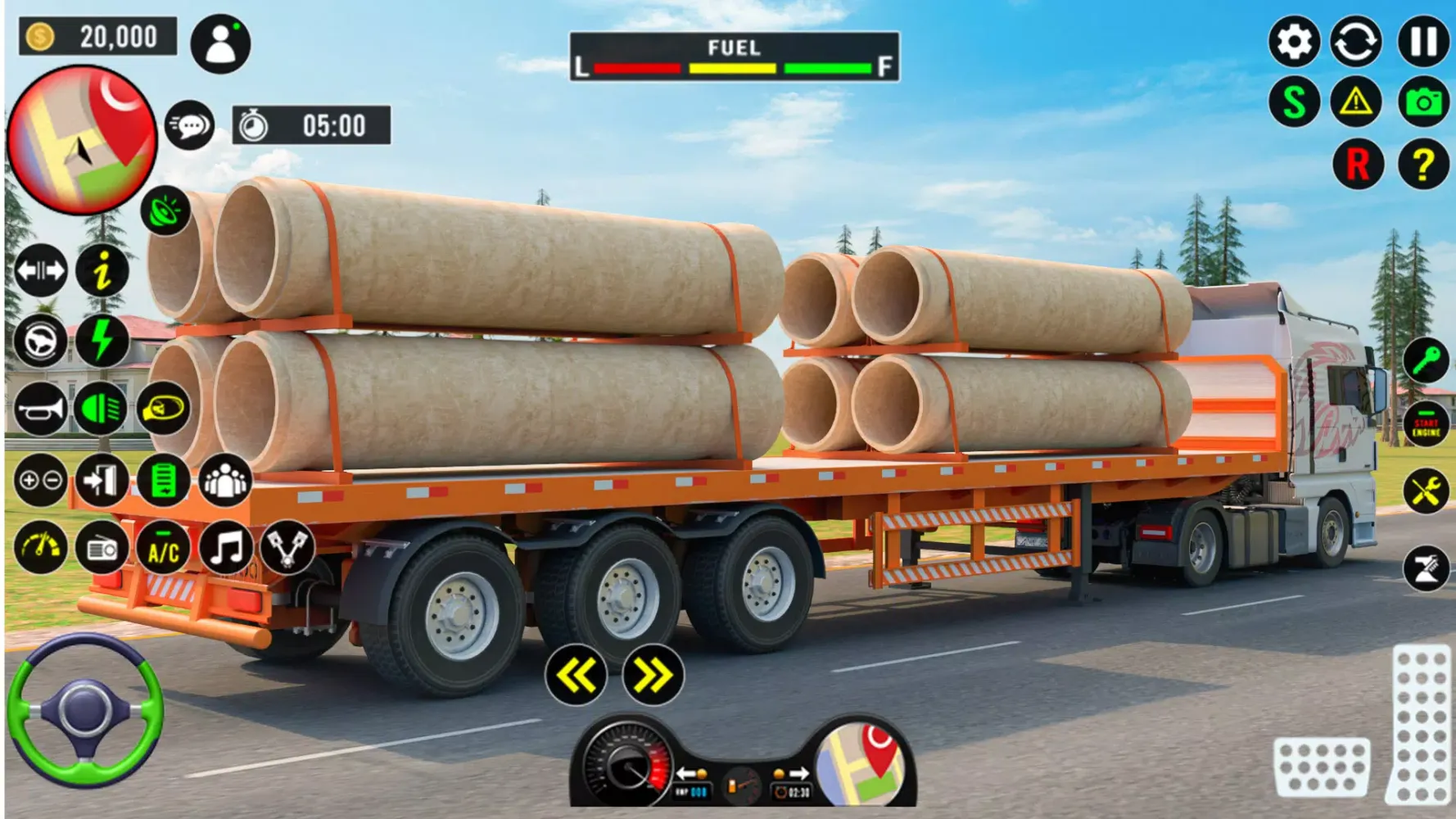 تصاویر US Euro Truck Games 3d