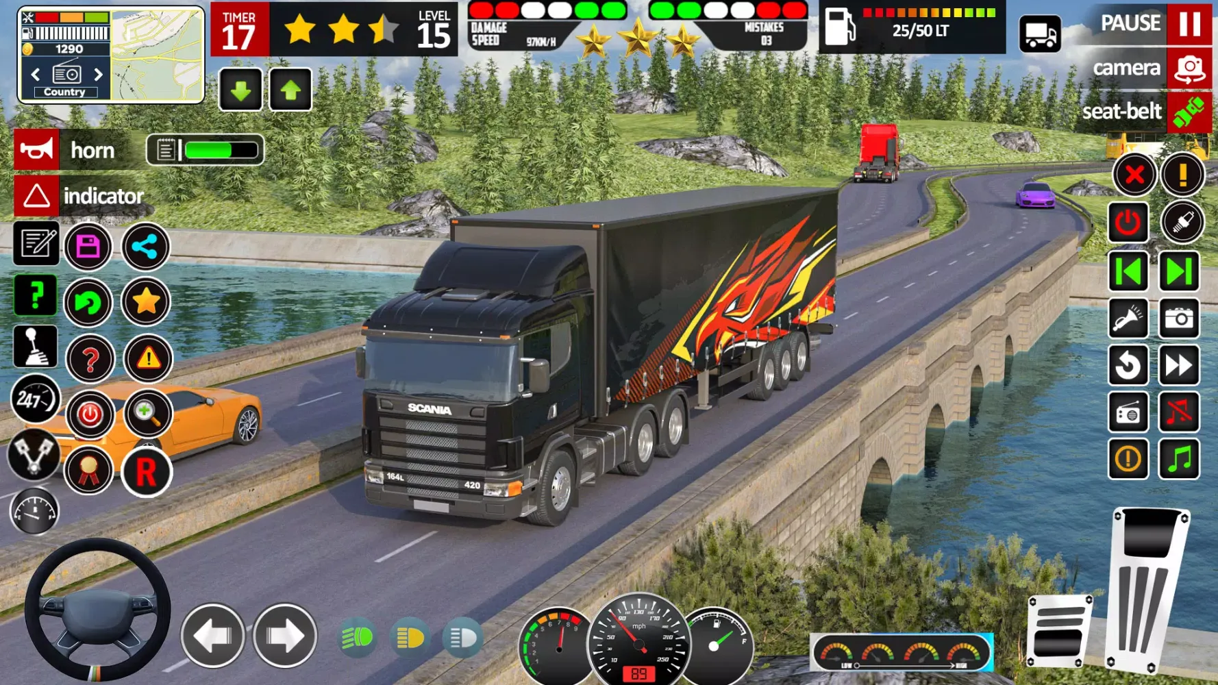 تصاویر US Euro Truck Games 3d