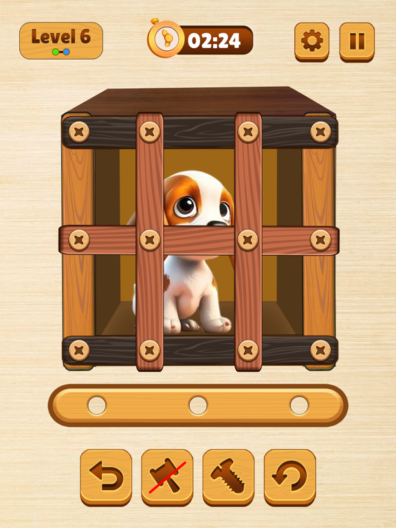 Wood Nuts & Bolt: Screw Puzzle iPad  Screenshots
