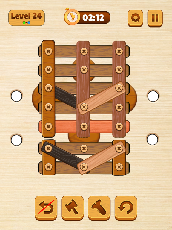 Wood Nuts & Bolt: Screw Puzzle iPad  Screenshots