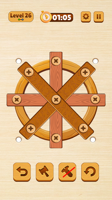Wood Nuts & Bolt: Screw Puzzle Screenshots