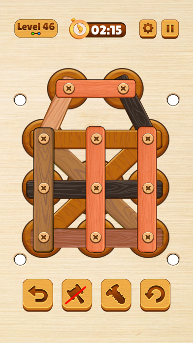 Wood Nuts & Bolt: Screw Puzzle Screenshots