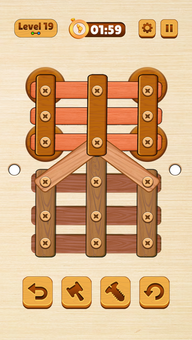 Wood Nuts & Bolt: Screw Puzzle Screenshots