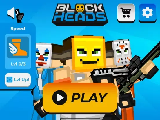 Blockheads Combat iPad  Screenshots