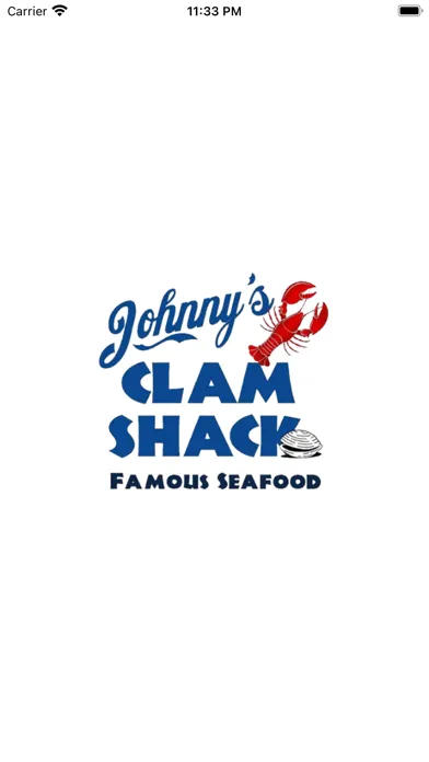 Johnny's Clam Shack App Screenshots