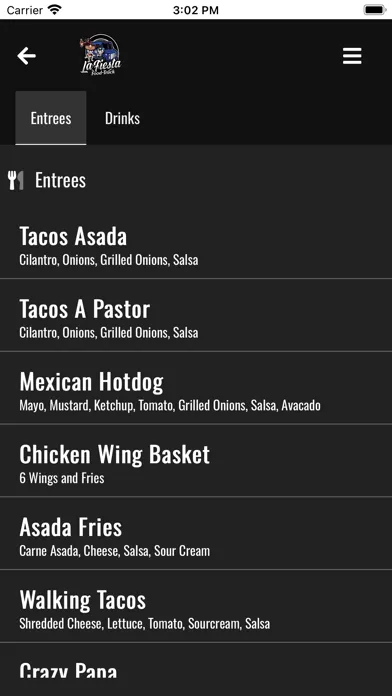 La Fiesta Food Truck Ekran Görüntüleri