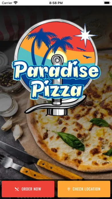 Screenshot di Paradise Pizza Truck
