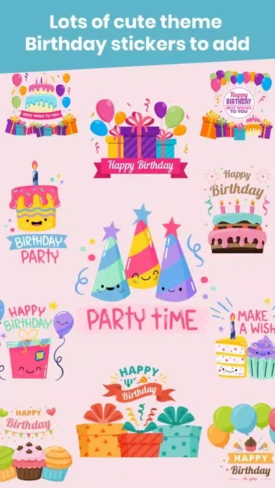 Birthday Invitations Creator スクリーンショット