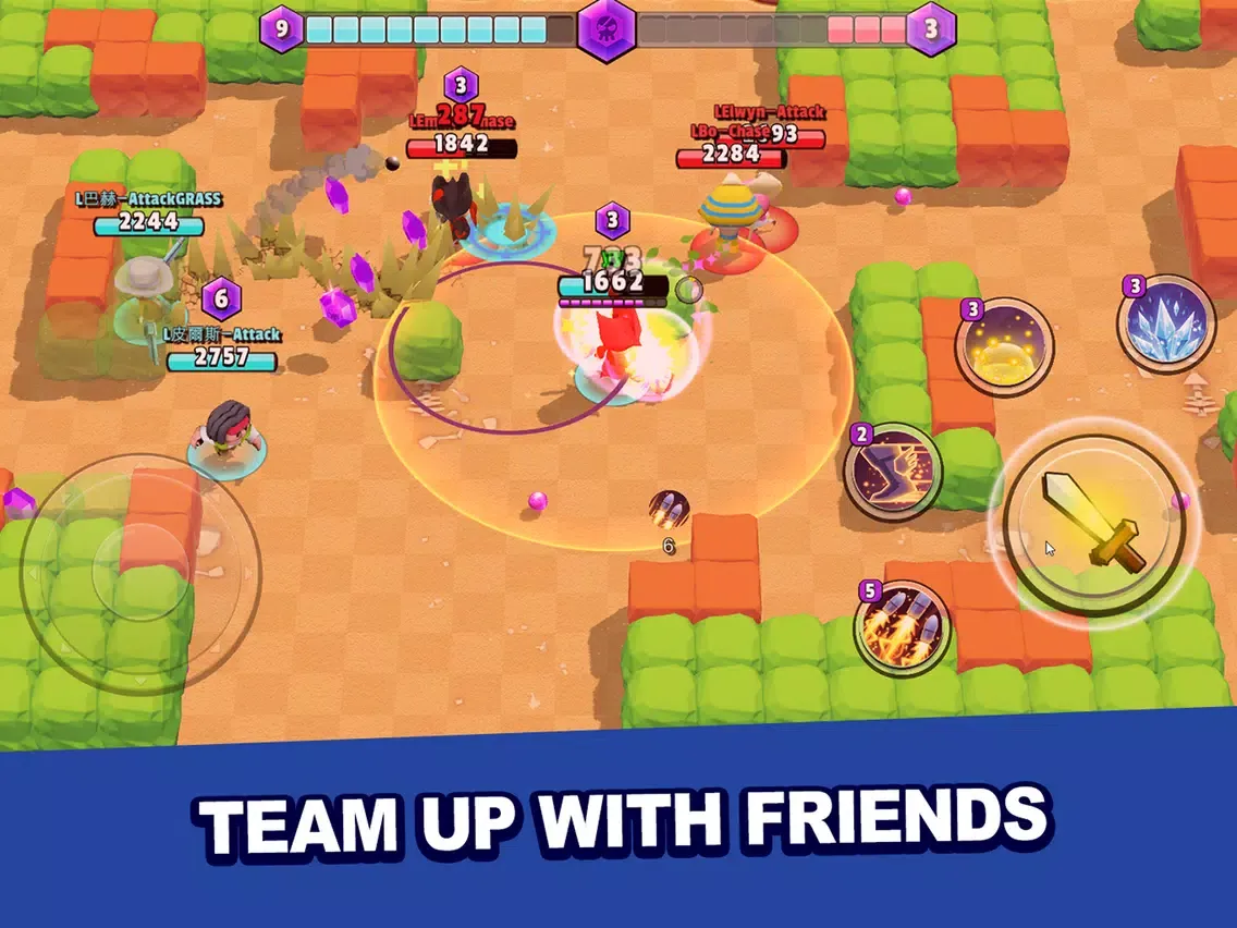 Tangkapan layar Tiny Heroes - Magic Clash iPad 