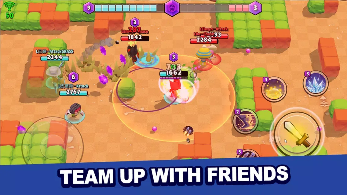 Tangkapan layar Tiny Heroes - Magic Clash