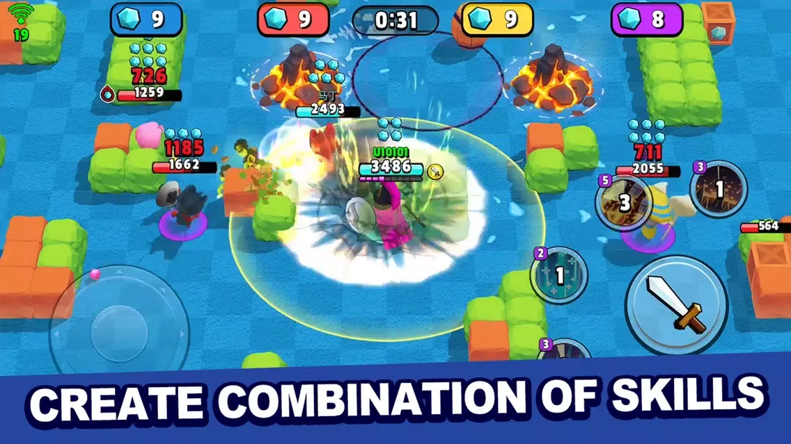 Tangkapan layar Tiny Heroes - Magic Clash