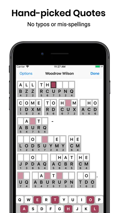 Cryptogram Cryptoquip Puzzles Screenshots