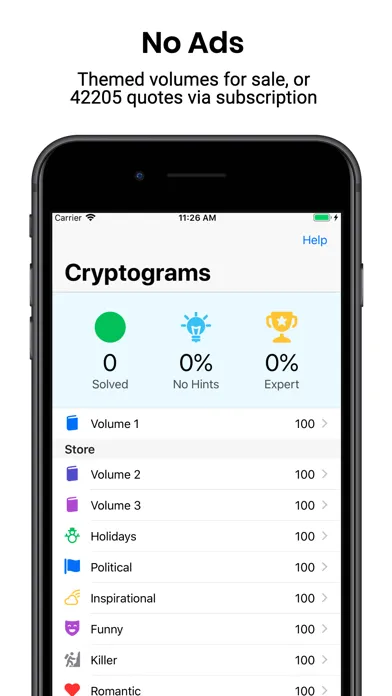 Cryptogram Cryptoquip Puzzles Screenshots