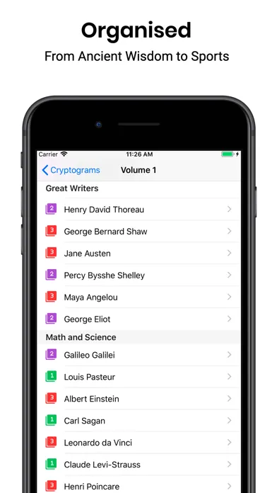 Cryptogram Cryptoquip Puzzles Screenshots