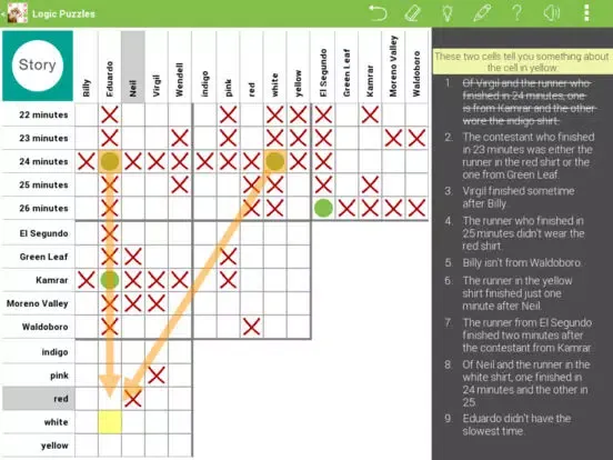 Capturas de pantalla de Logic Grid Puzzles: No Ads iPad 