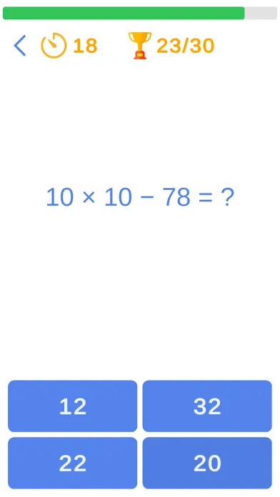 Screenshot di Math Games and Puzzles