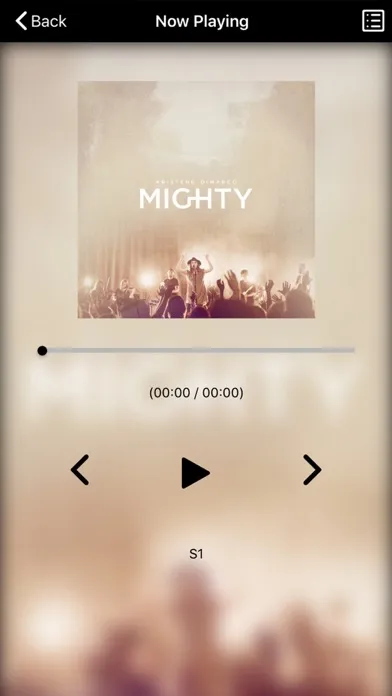 Screenshot di Agape App