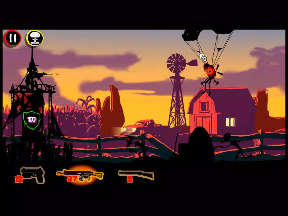 Capturas de pantalla de Gloomy Z iPad 