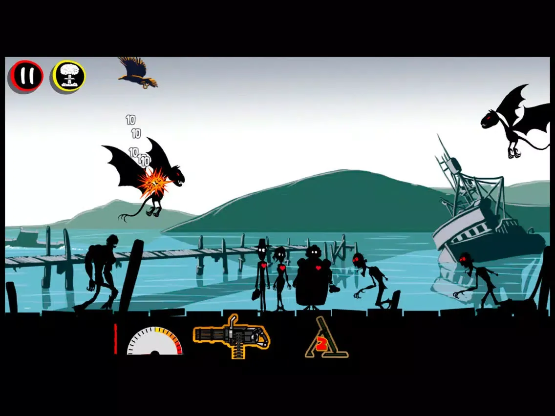 Capturas de pantalla de Gloomy Z iPad 
