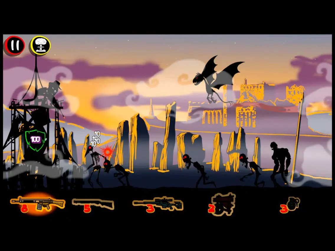 Capturas de pantalla de Gloomy Z iPad 