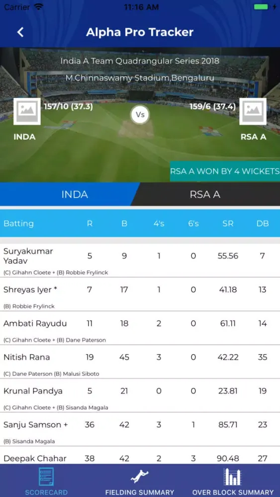 APT BCCI स्क्रीनशॉट