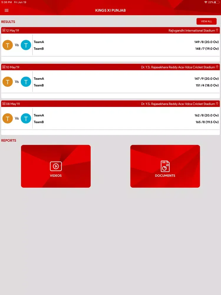 APT KXIP iPad  스크린샷