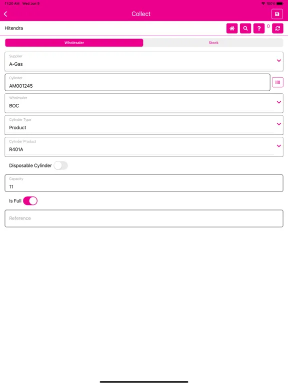 Gas-Trak Online (GTO) iPad  Screenshots