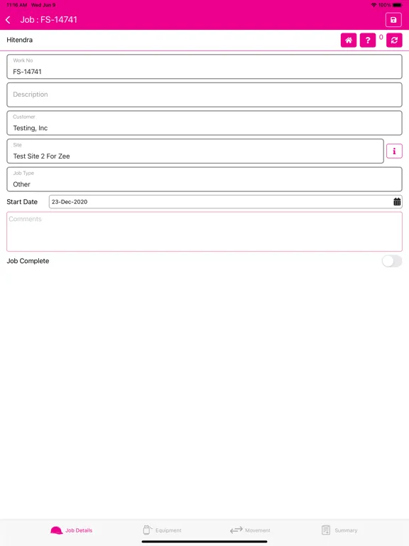 Gas-Trak Online (GTO) iPad  Screenshots