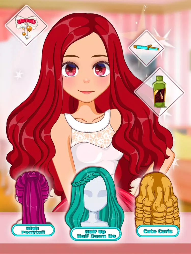 Hair Salon - Beauty Salon Game Screenshots