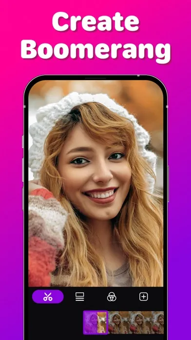 Boomerang Video & Loop Boomlab سکرین شاٹس