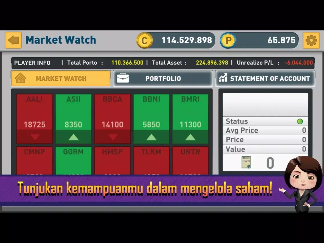 ภาพหน้าจอของ Nabung Saham GO! iPad 
