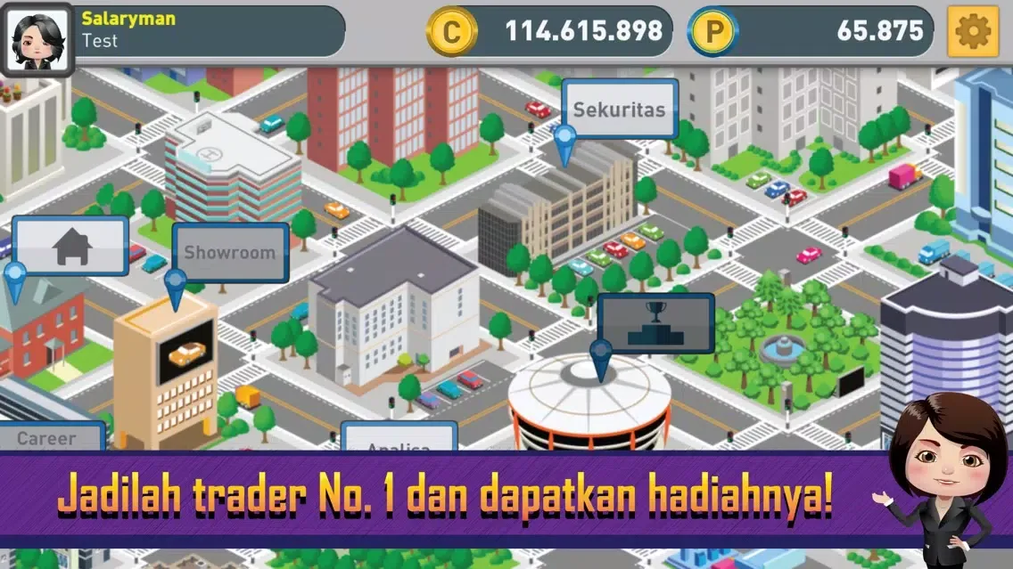 ภาพหน้าจอของ Nabung Saham GO!