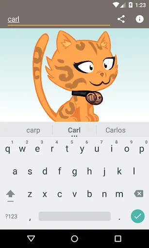 Tangkapan layar Cat Avatar Generator