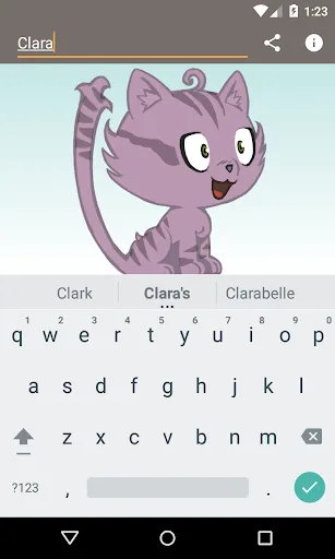 Tangkapan layar Cat Avatar Generator