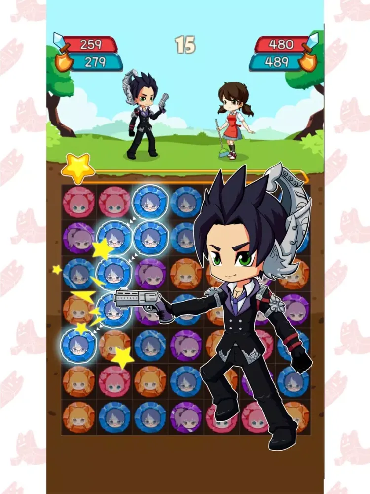 Reon Puzzle Fighter iPad  Screenshots
